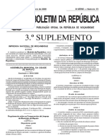 Regulamento sobre os Componentes da Limpeza do Município de Maputo