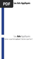 DIAPO introduction aux arts appliqués