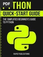 Publications, Rapid - Python Quick-Start Guide - The Simplified Beginner's Guide To Python (2021)