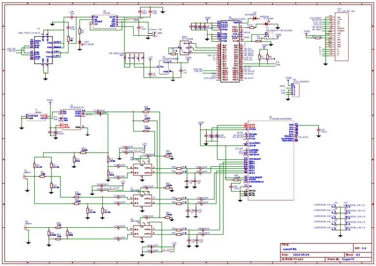 nanoVNA V3 Schematic Diagram | PDF
