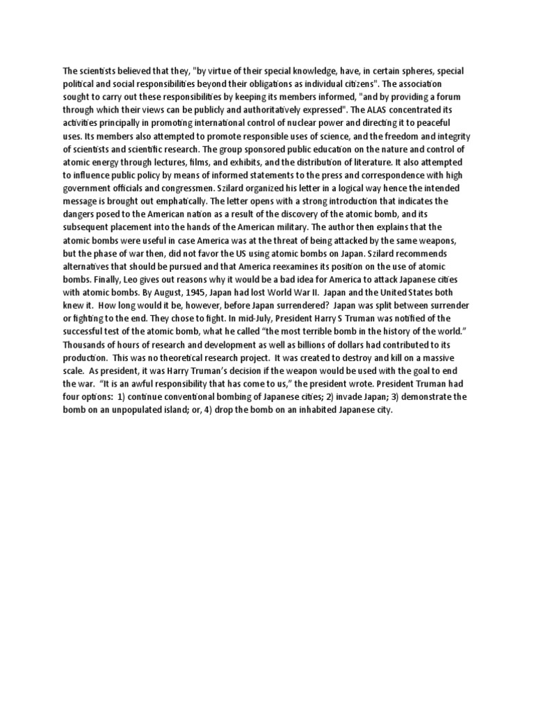 The Bombs Pdf Nuclear Weapons Bomb