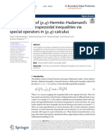 A New Version of (P, Q) - Hermite-Hadamard's Midpoint and Trapezoidal Inequalities Via Special Operators in (P, Q) - Calculus