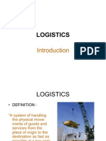 Logistics Introduction: Key Elements and Benefits of an Efficient System