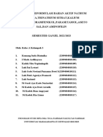 LAPORAN PREFORMULSI - KELOMPOK 3 - Kelas A