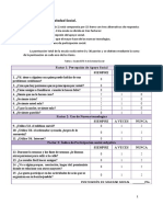 Escala ESTE II de Soledad Social: factores, puntuación e interpretación