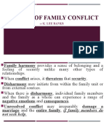 4 Causes of Family Conflict