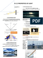 Lesson 2.2 Properties of Light