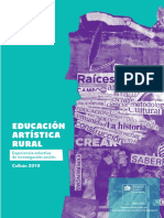 Libro Educacion Artistica Rural 2020