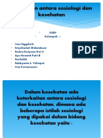 Hubungan Antara Sosiologi Dan Kesehatan