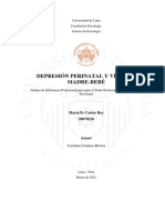 DEPRESIÓN PERINATAL Y VÍNCULO MADRE-BEBÉ