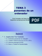 Tema - 3 Componentes de Un Ordenador