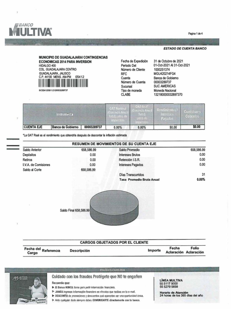 Estado Cuenta Banca | PDF | Bancos | Interés
