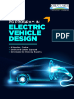 PG Program Electric Vehicle Design Online Course