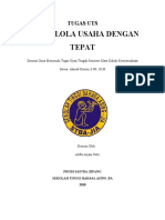 Resume Buku MENGELOLA USAHA DENGAN TEPAT