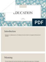 Presentation (1) Education