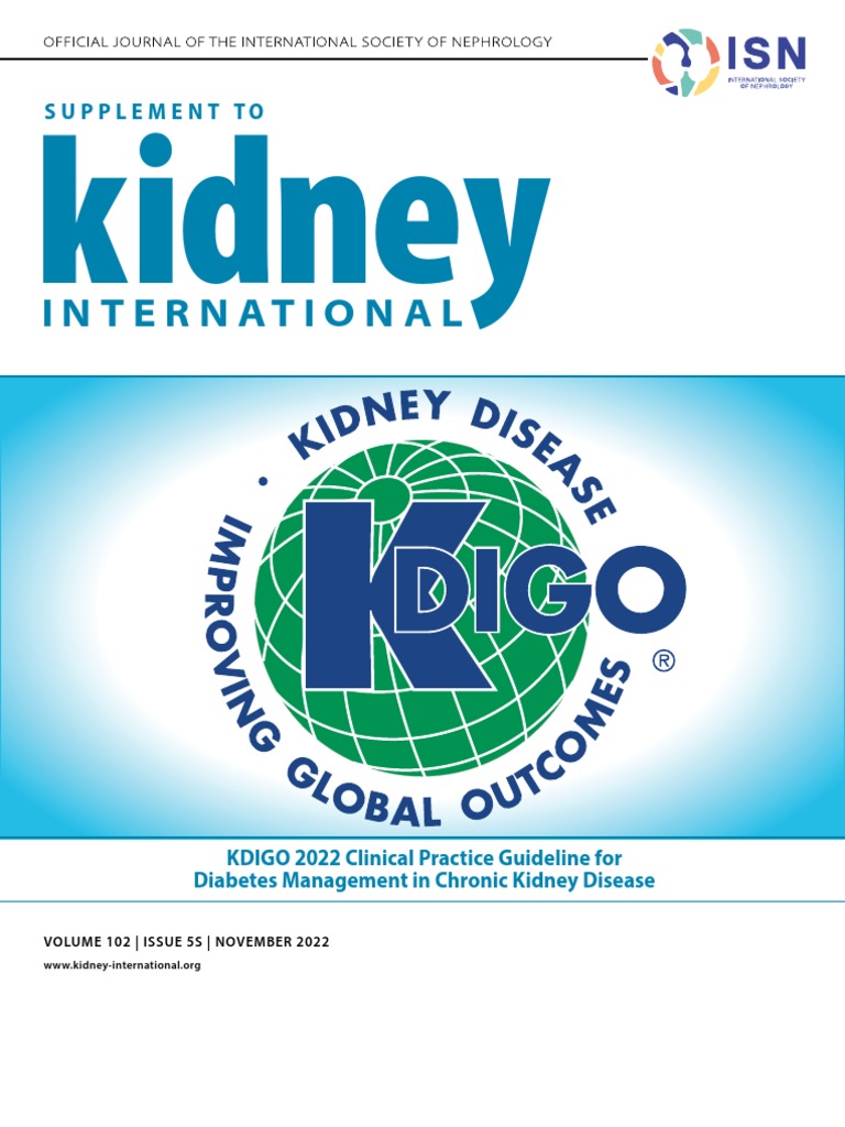 KDIGO 2022 Clinical Practice Guideline For Diabetes Management in CKD