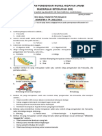 Kisi-Kisi UAS Tematik PKN Semester II 2021-2022