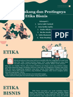 Latar Belakang Dan Pentingnya Etika Bisnis (Kelompok 1)