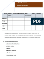 Grade 9 Science 1st Term Revision Guide