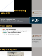 Lecture 06 - Citing and Referencing