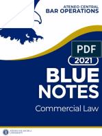 2021 Blue Notes Commercial Law