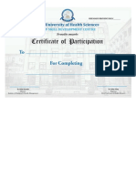 Digital Literacy Certificate