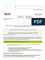 Ielts Test Details