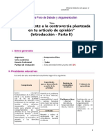 Guia Foro de Debate y Argu.