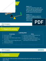 Gears and Levers Classroom Presentation