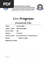 C++ Program Ready File