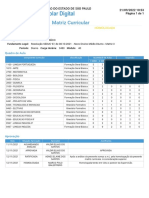 Matriz Curricular