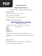 Operation Manual Modbus Master