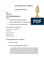 3 Evaluación Biología Luis Padua 5 B
