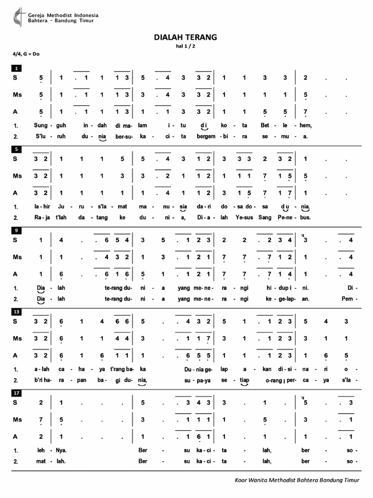 Dialah Terang | PDF