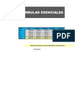 Formulas Esenciales