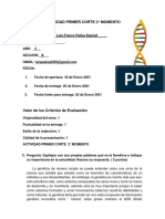 4 Evaluación Biología Luis Padua 5 B
