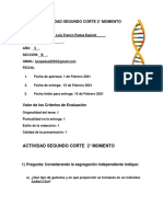 5 Evaluación Biología Luis Padua 5 B