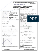 Theoreme Des Accroissements Finis Cours 1