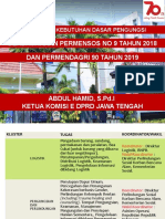 Pemenuhan Kebutuhan Dasar PERMENSOS 9 Permendagri 90 Tahun 2019