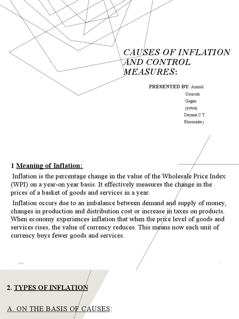 Inflation Cause and How To Control. PDF Inflation Fiscal Policy