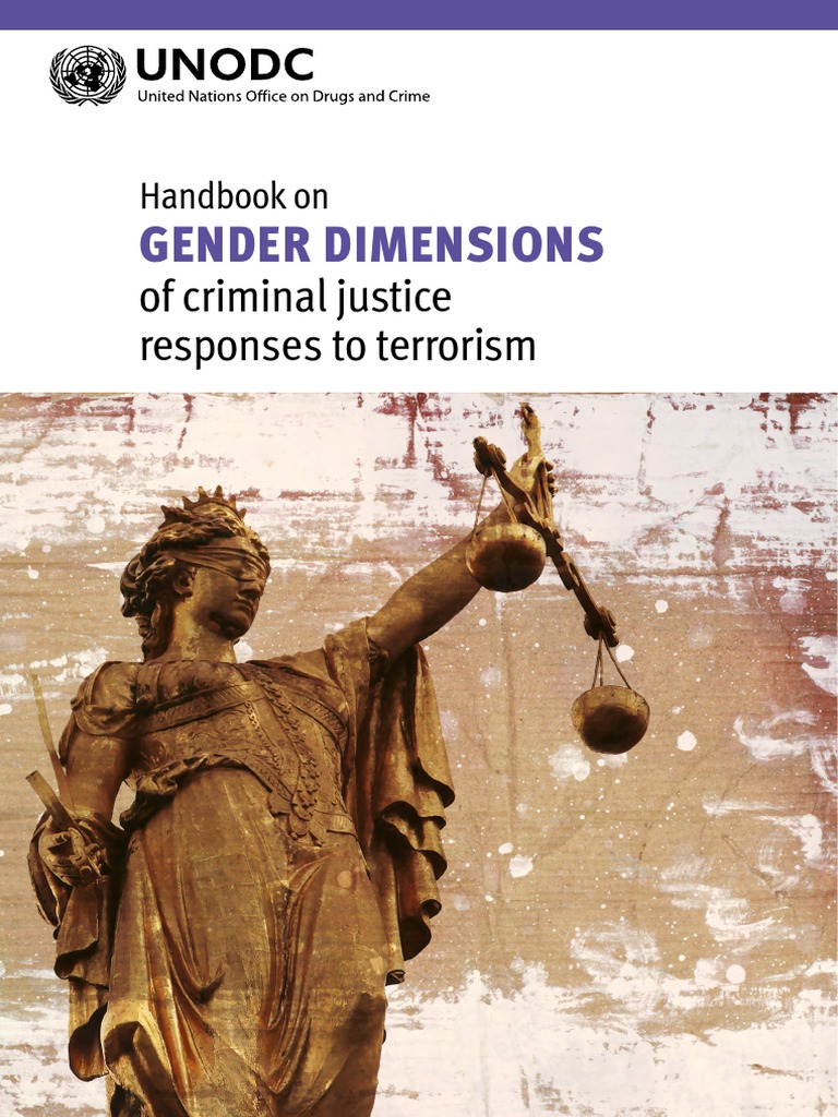 Handbook On Gender Dimensions Of Criminal Justice Responses To