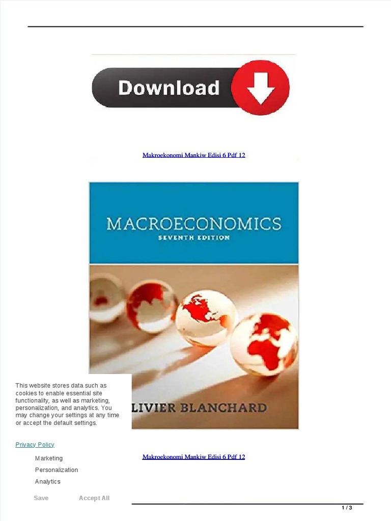 Mankiw makroekonomi analisis data