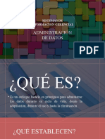 Administración de Datos