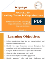 Learning Teams