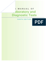 Laboratory and Diagnostic Tests: A Manual of