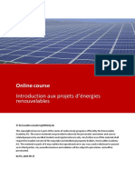 M1 Introduction Aux Projets D'énergies Renouvelables