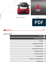 Mitsubishi I-MiEV Owners Manual