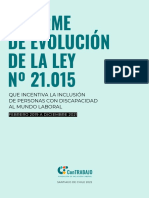 Informe Ley 21.015 de I L FundacionConTrabajo