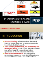 Pharmaceutical Industry Hazards and Safety