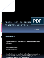 DRUGS USED IN TREATMENT OF DIABETES MELLITUS